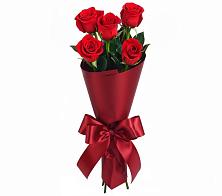 Букет 5 Красных роз Эдлесс Лав в Железногорске