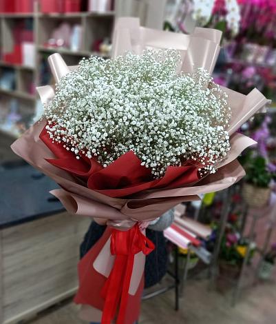 Букет цветов из: Гипсофила в Железногорске