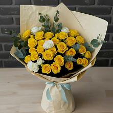 Букет цветов из:  Розы в Железногорске