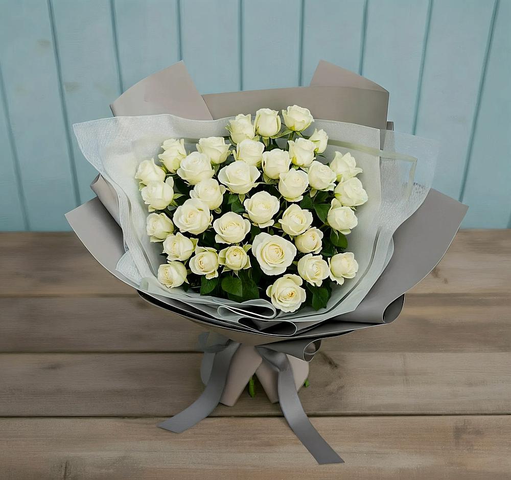 Букет Белоснежная нежность в Железногорске