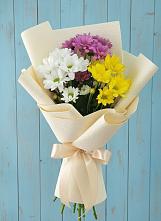 Букет цветов из:  Хризантемы в Железногорске