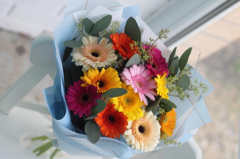 Букет цветов из: Герберы в Железногорске