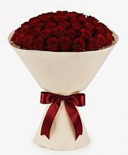 Букет 101 Бордовая роза Блэк Бакарра в Железногорске