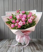 Букет Розовый кустик в Железногорске