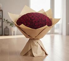Букет 101 Красная роза в Железногорске