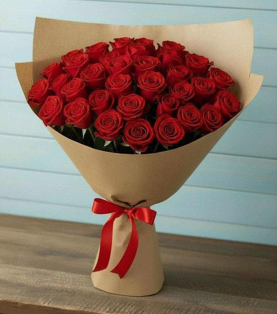 Букет Красные розы Милано в Железногорске