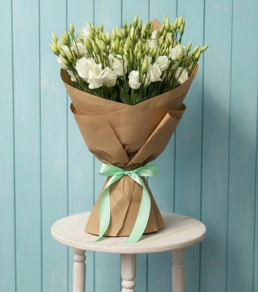 Букет цветов из: Лизиантусы в Железногорске