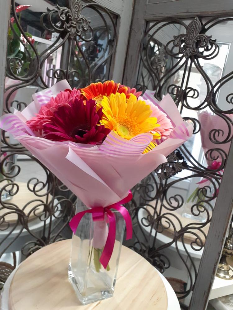 Букет цветов из: Герберы в Железногорске