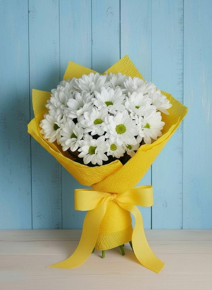 Букет цветов из: Хризантемы в Железногорске