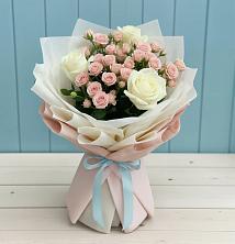 Букет цветов из:  Розы в Железногорске