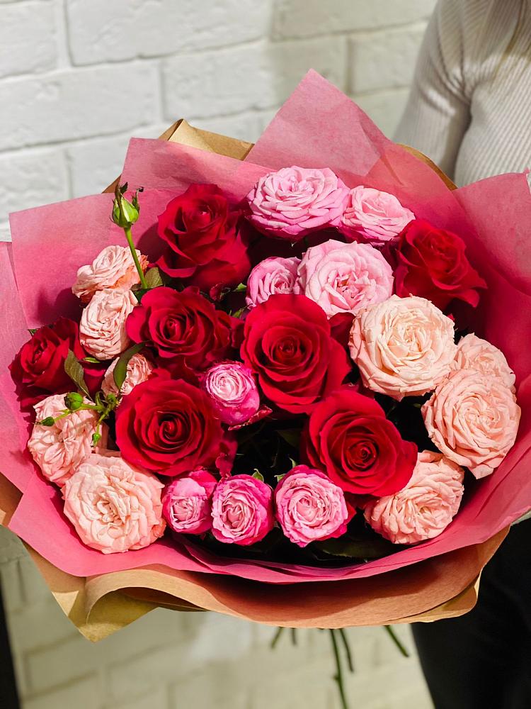 Букет цветов из: Розы в Железногорске