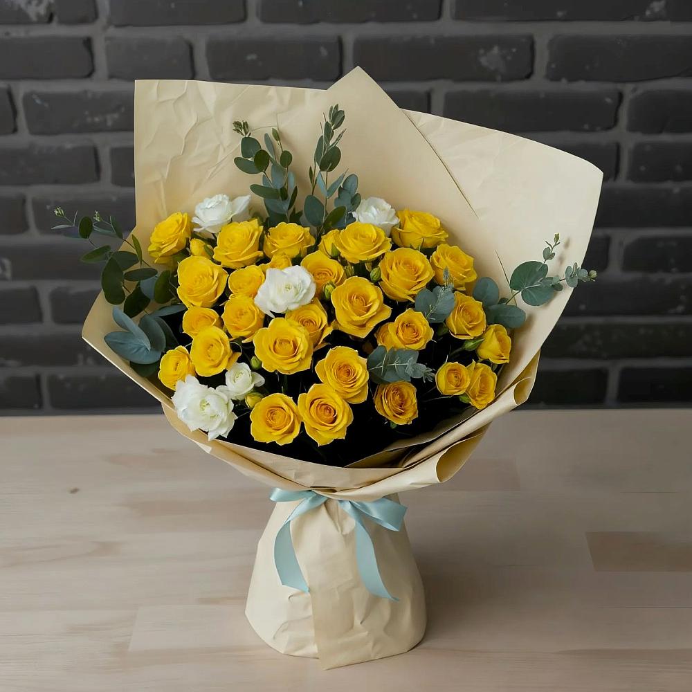 Букет цветов из: Розы в Железногорске