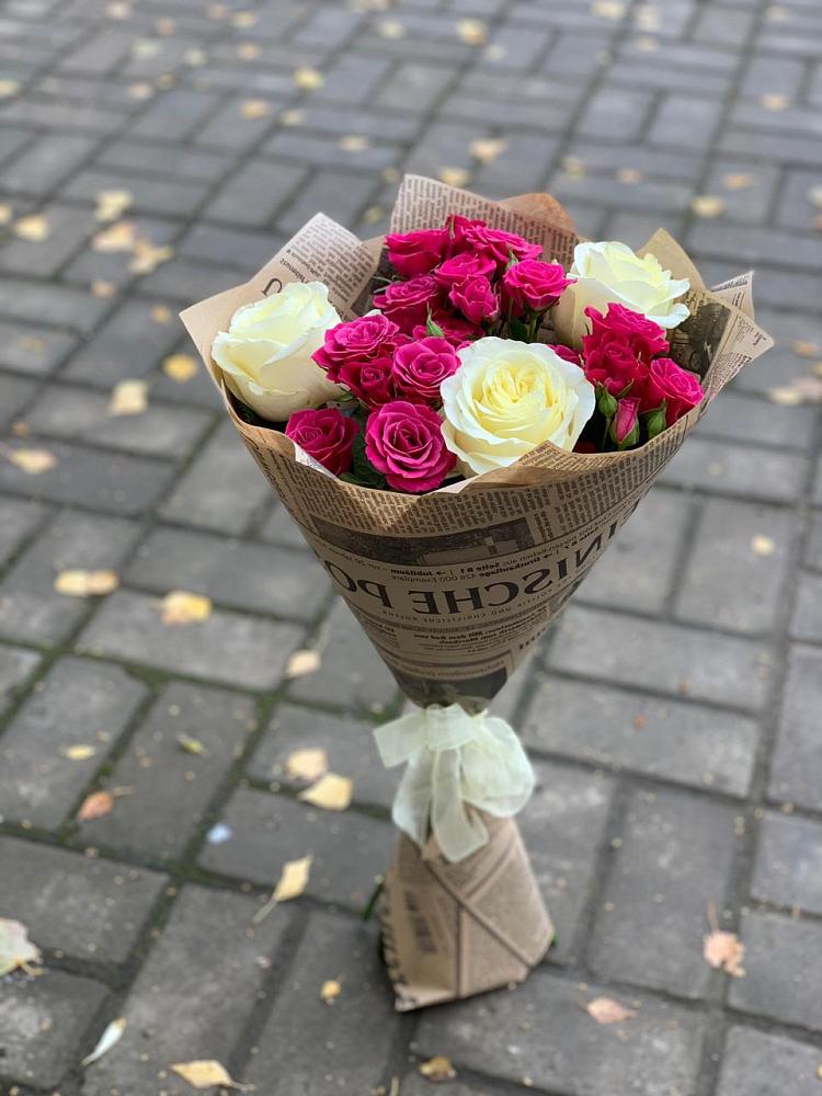 Букет цветов из: Розы в Железногорске