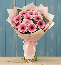 Букет цветов из:  Герберы в Железногорске